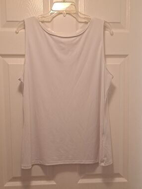 Charter Club Sleeveless Tank Top - White